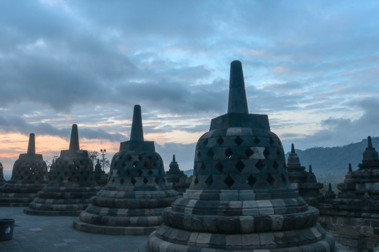 Borobudur Stupas